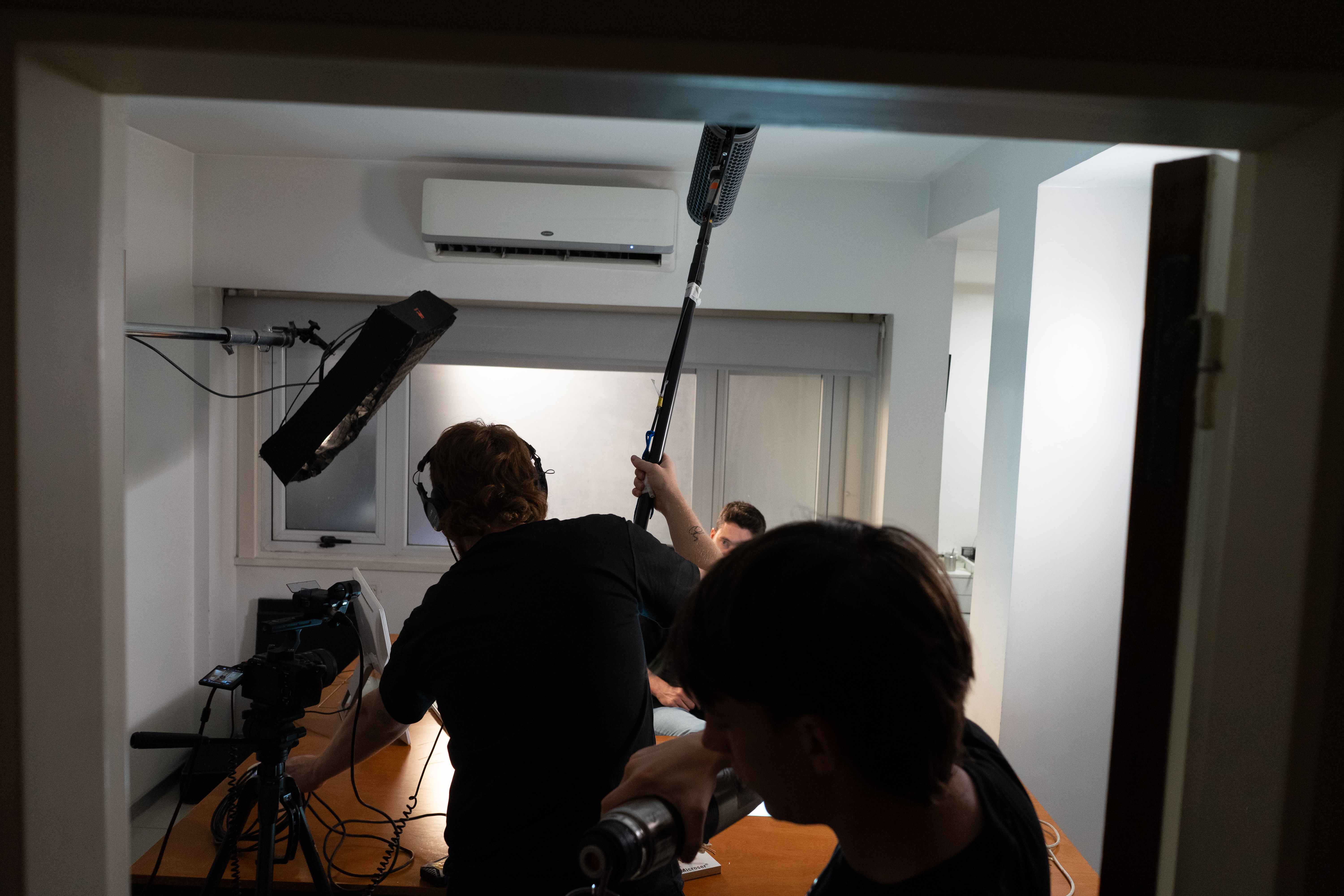 Equipo de BRUTAL en rodaje