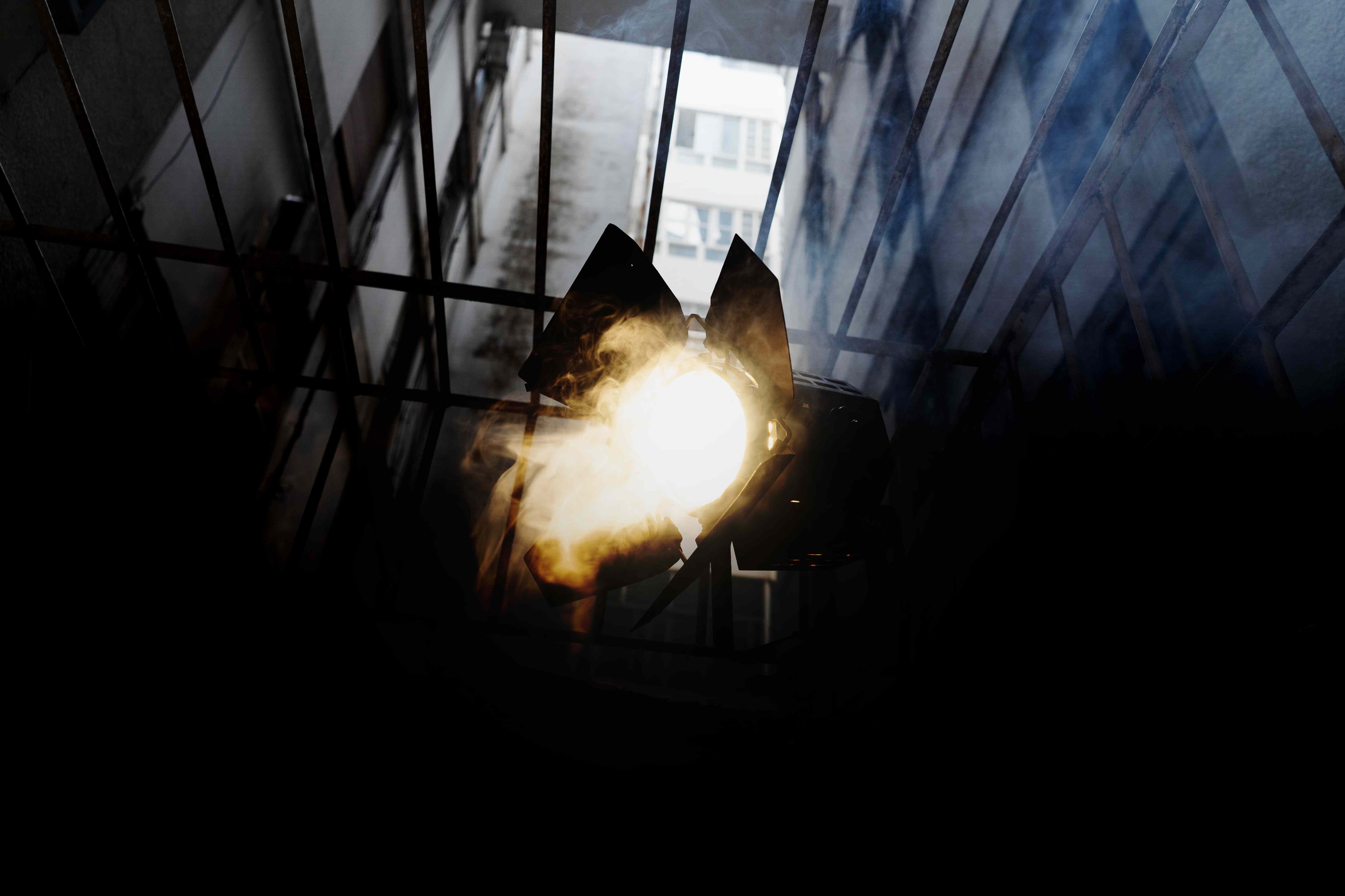 Luz de producción cinematográfica